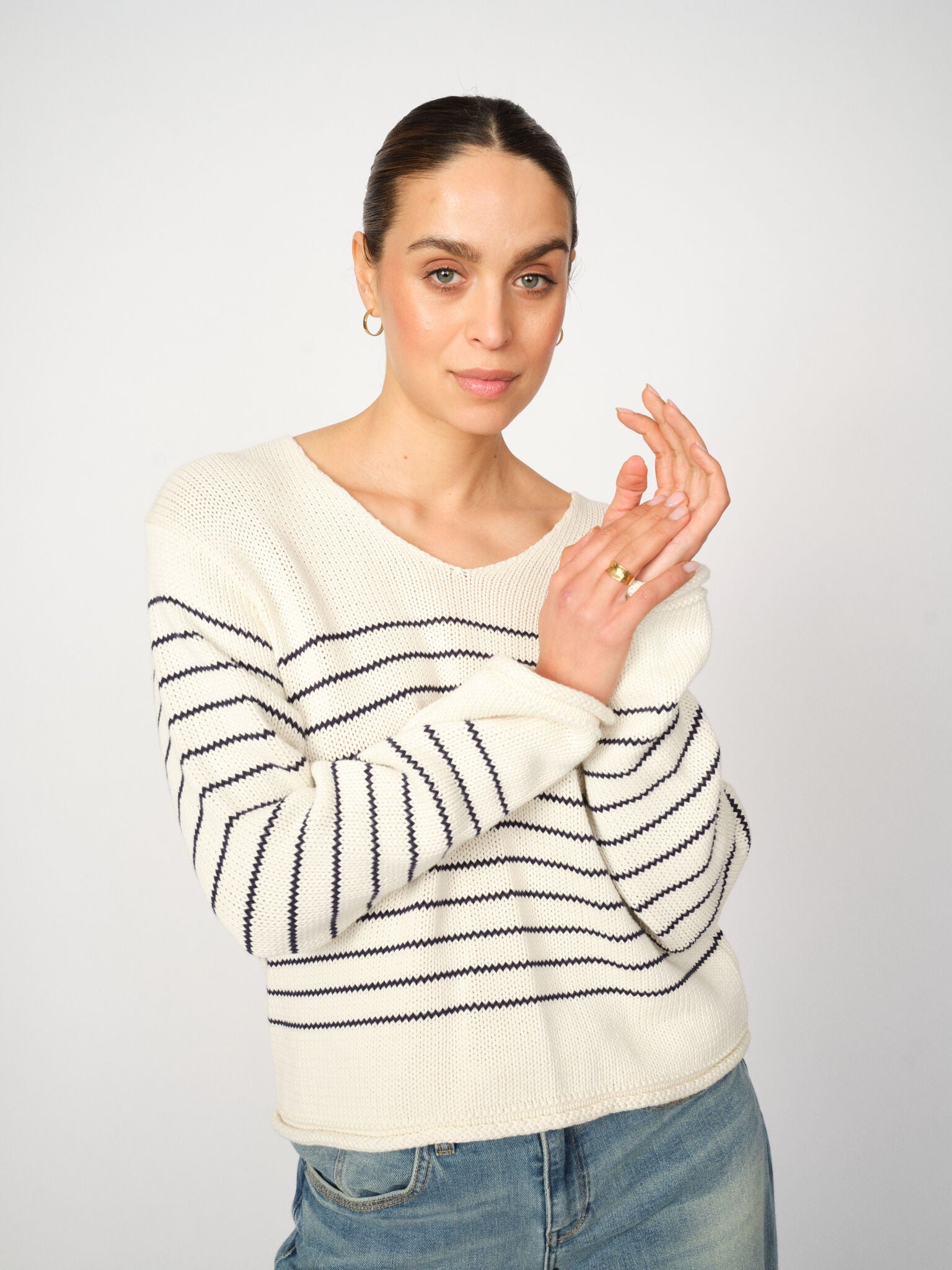 Modelshot / Ecru / Detail